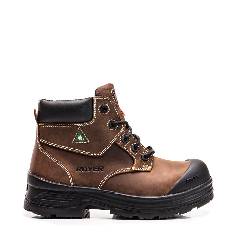 Royer Men's 8-Inch Work Boot, 9 1/2, …