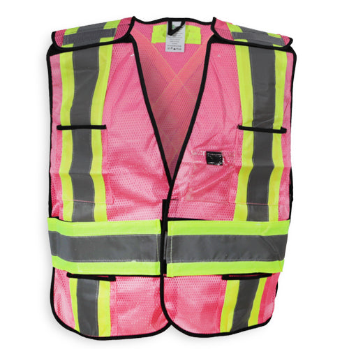 Safety Vest 100% Polyester Soft Mesh