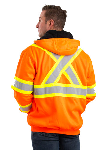 Safety Striped Thermal Lined Sweatshirt – Trillium Industrial Safety