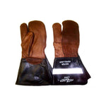Insulated 3-fingered lineman gloves