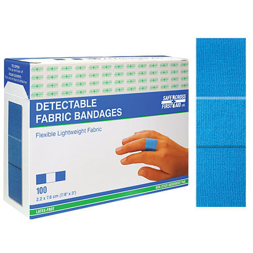 Fabric Detectable Bandages