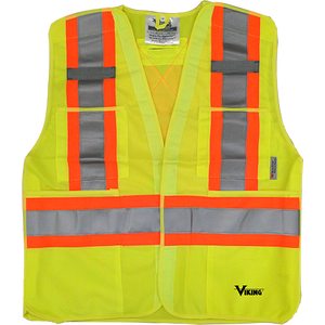 Viking® 5pt. Tear Away Safety Vest