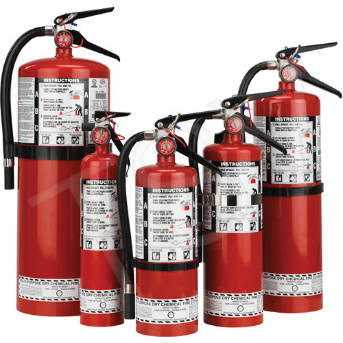5 lbs. Steel Dry Chemical ABC Fire Extinguishers