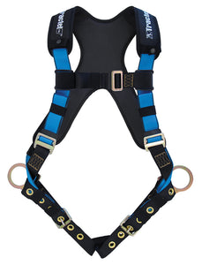 Tractel TracX harness with tongue and buckle legs