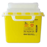 Biohazard disposal container