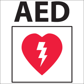 Sign: Automated External Defibrillator