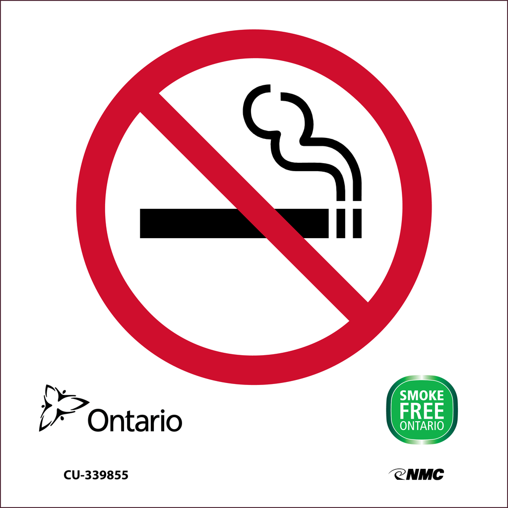 Sign: NO SMOKING
