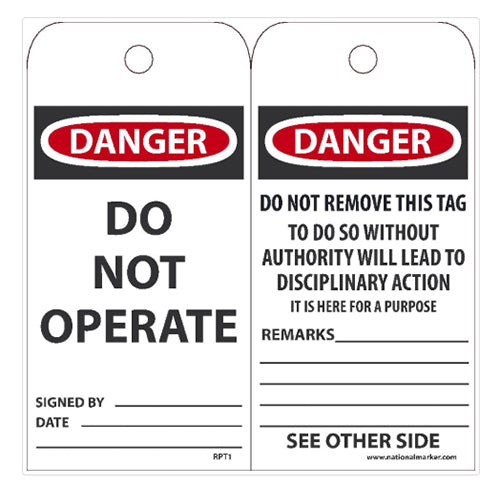 Tags - Accident Prevention