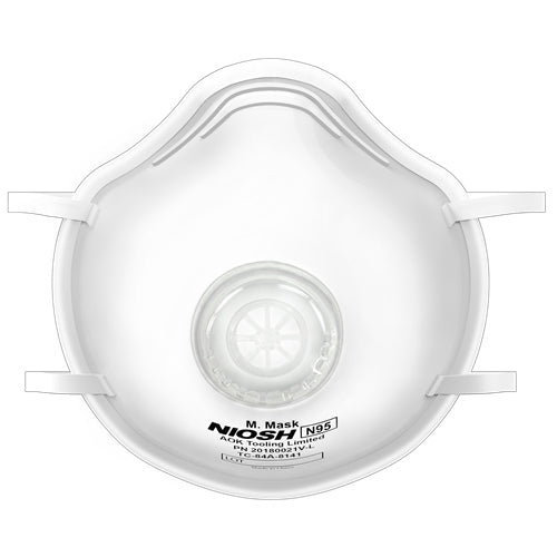 Disposable N95 Respirator with Exhalation Valve